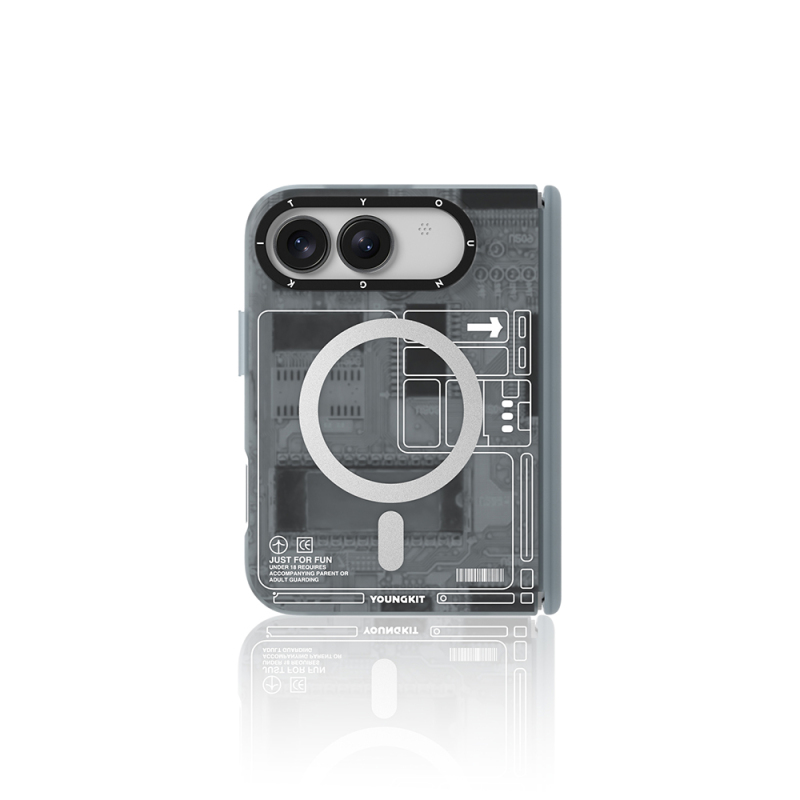 Apple iPhone Duo Case M-safe Charging Feature Youngkit Technology Series Cover - 10