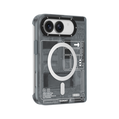 Apple iPhone Duo Case M-safe Charging Feature Youngkit Technology Series Cover - 2