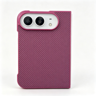 Apple iPhone Duo Case M-Safe Charging Feature Zore Noxi PU Carbon Design Cover - 6