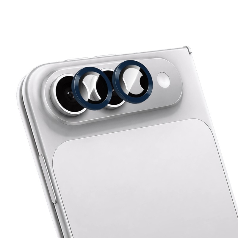 Apple iPhone Duo CaseWorld Alloy One-Piece Serisi Anti Reflective Kamera Lens Koruyucu - 5