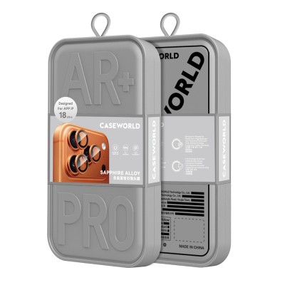 Apple iPhone Duo CaseWorld Alloy One-Piece Serisi Anti Reflective Kamera Lens Koruyucu - 12