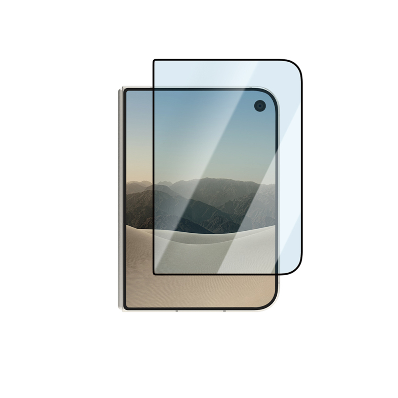 Apple iPhone Duo CaseWorld Applicator Serisi 2.5D Eyesafe Mavi Işık Teknolojili Safir 0.33mm Temperli Cam Ekran Koruyucu + Uygulama Aparatı - 2