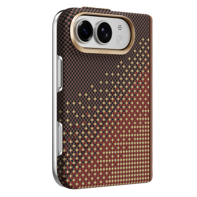 Apple iPhone Duo (Fold) Kılıf M-safe Şarj Özellikli Raptic Aramid SkinPro Serenity Serisi Kapak - Raptic