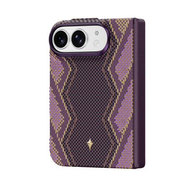 Apple iPhone Duo Kılıf M-safe Şarj Özellikli Raptic Aramid SkinPro Scepter Serisi Karbon Kapak - 2