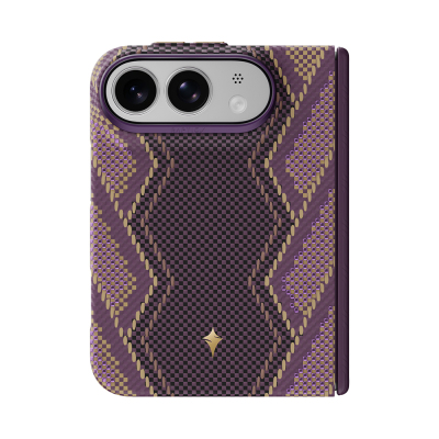 Apple iPhone Duo Kılıf M-safe Şarj Özellikli Raptic Aramid SkinPro Scepter Serisi Karbon Kapak - 5