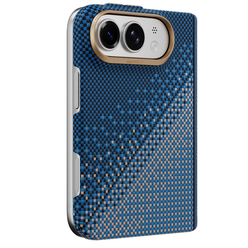 Apple iPhone Duo Kılıf M-safe Şarj Özellikli Raptic Aramid SkinPro Serenity Serisi Kapak - 5