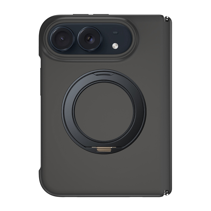 Apple iPhone Duo Kılıf M-safe Şarj Özellikli Wlons Frego Standlı Kapak - 3