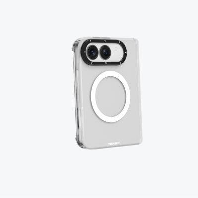 Apple iPhone Duo Kılıf M-safe Şarj Özellikli Youngkit Hidden Sand Serisi Kapak - 11