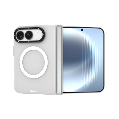 Apple iPhone Duo Kılıf M-safe Şarj Özellikli Youngkit Hidden Sand Serisi Kapak - 6