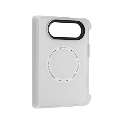 Apple iPhone Duo Kılıf M-safe Şarj Özellikli Youngkit Hidden Sand Serisi Kapak - 7