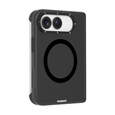 Apple iPhone Duo Kılıf M-safe Şarj Özellikli Youngkit Hidden Sand Serisi Kapak - 2