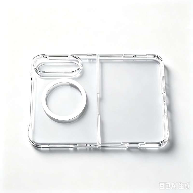 Apple iPhone Duo Kılıf Zore M-safe Şarj Özellikli Şeffaf Kamera Çerçeveli Porto Kapak - 3