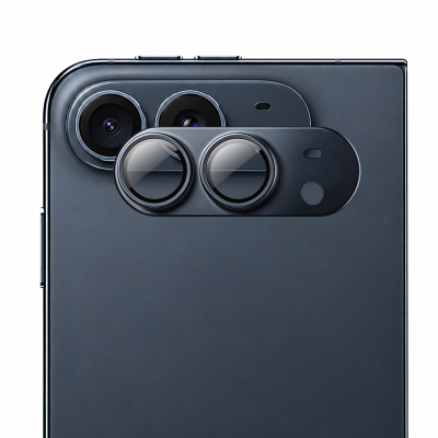 Apple iPhone Duo Mohseven Alüminyum Kaplamalı Safir Anti Reflective Kamera Lens Koruyucu - Mohseven