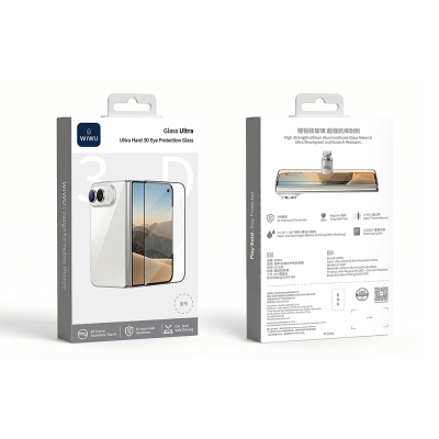 Apple iPhone Duo Wiwu GT-030 3D Çizilmeye Dayanıklı Temperli Cam Ekran Koruyucu - 6