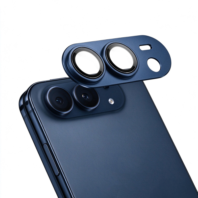 Apple iPhone Duo Wiwu LG-012 Armor Deck Oleofobik Anti Reflective 9H Kamera Lens Koruyucu - 7