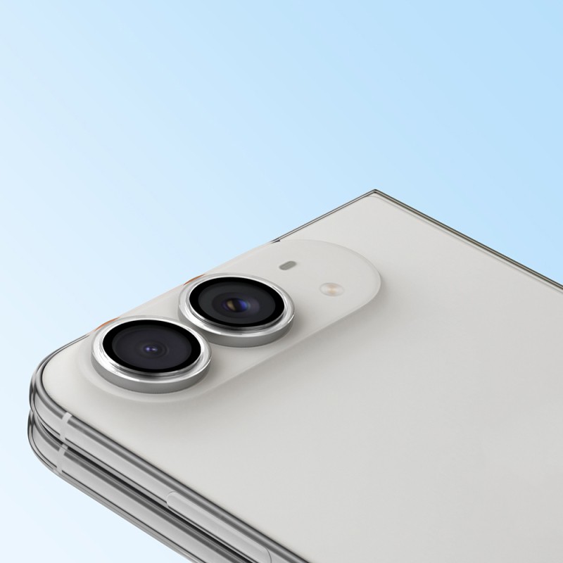 Apple iPhone Duo Youngkit Alloy Original Parlama Önleyici Kamera Lens Koruyucu + Kolay Uygulama Aparatlı - 1
