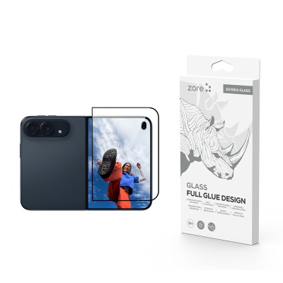 Apple iPhone Duo Zore Rika Premium Temperli Cam Ekran Koruyucu - Zore