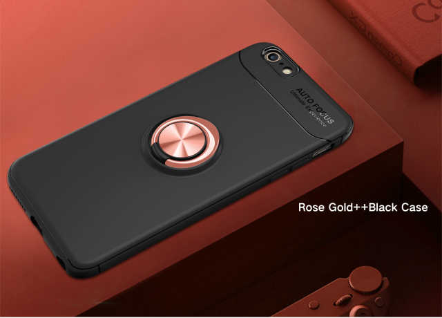 Apple iPhone SE 2022 Kılıf Zore Ravel Silikon Kapak - Siyah-Rose Gold
