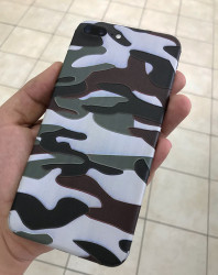 Apple iPhone SE 2022 Zore 5D Desenli Sticker Kaplama - Zore