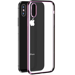 Apple iPhone X Benks Magic Glitz Ultra-Thin Transparent Protective Soft Kapak - Benks