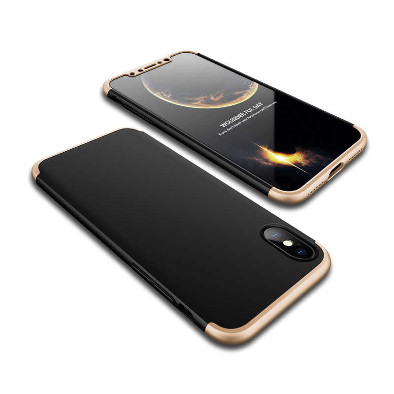 Apple iPhone X Kılıf Zore Ays Kapak - Rose Gold