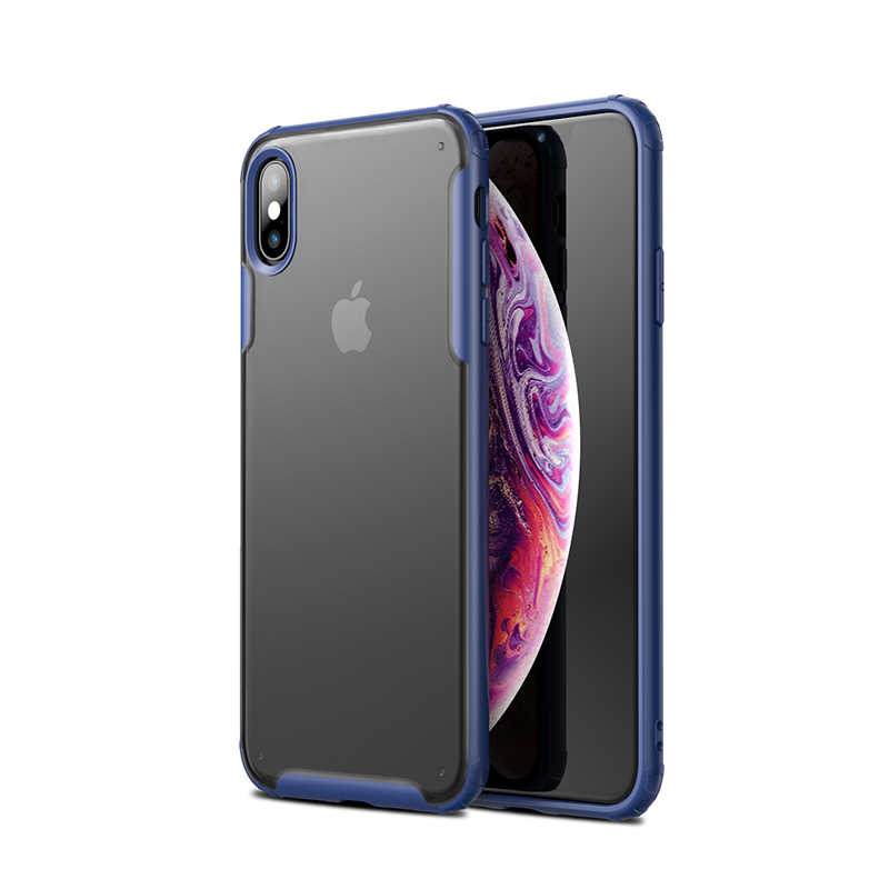Apple iPhone X Kılıf Zore Volks Kapak - Lacivert