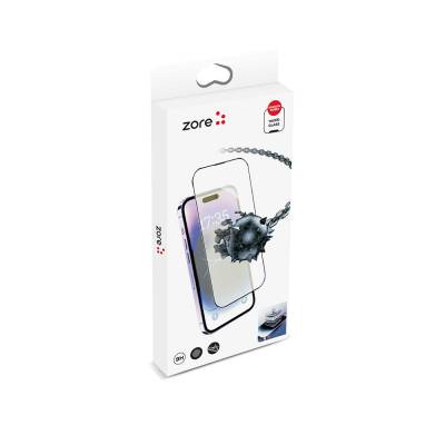 Apple iPhone X Zore Hadid Glass Screen Protector With Alignment - Zore