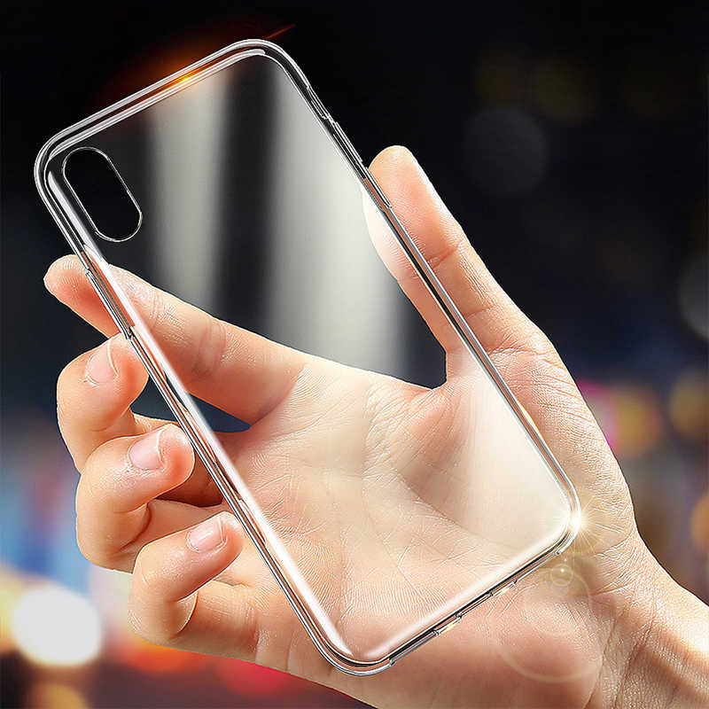 Apple iPhone XR 6.1 Kılıf Zore İmax Silikon Kılıf - Renksiz
