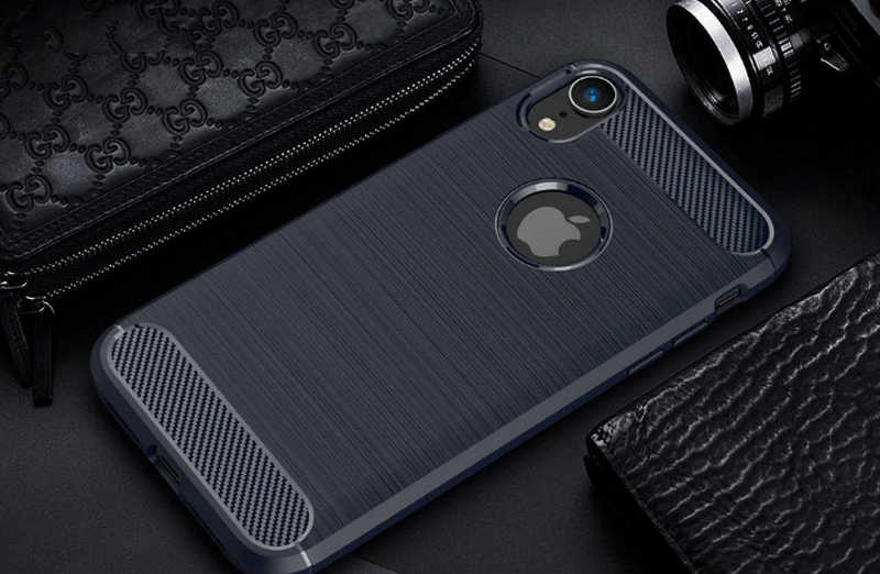 Apple iPhone XR 6.1 Kılıf Zore Room Silikon Kapak - Lacivert