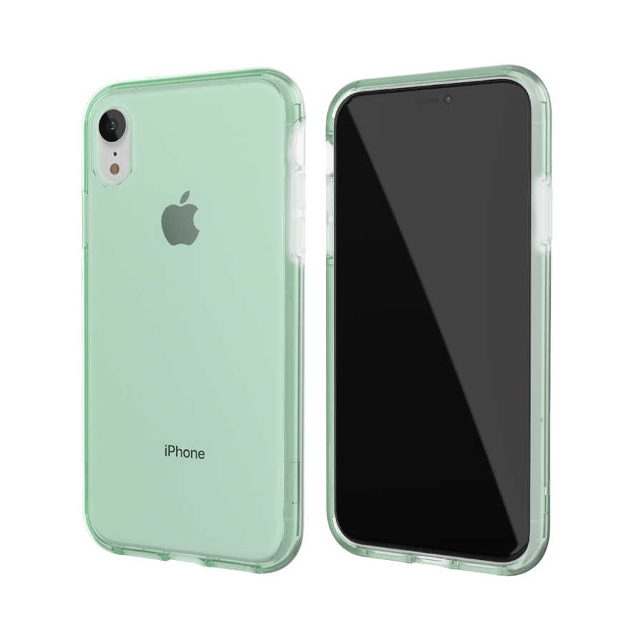 Apple iPhone XR 6.1 UR Ice Cube Kapak - Yeşil