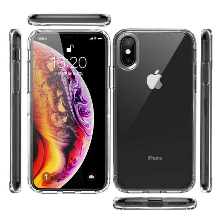 Apple iPhone XS 5.8 Kılıf Zore Coss Kapak - Renksiz