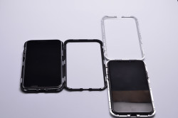 Apple iPhone XS 5.8 Kılıf Zore Mermerli Devrim Cam Kapak - Thumbnail