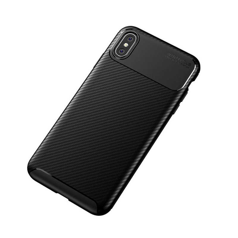 Apple iPhone XS 5.8 Kılıf Zore Negro Silikon Kapak - Siyah