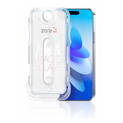 Apple iPhone XS 5.8 Zore 5D Magic Glass Glass Screen Protector with Easy Application Tool - Zore