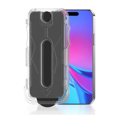 Apple iPhone XS 5.8 Zore 5D Magic Privacy Glass Ghost Glass Screen Protector with Easy App Tool - Zore