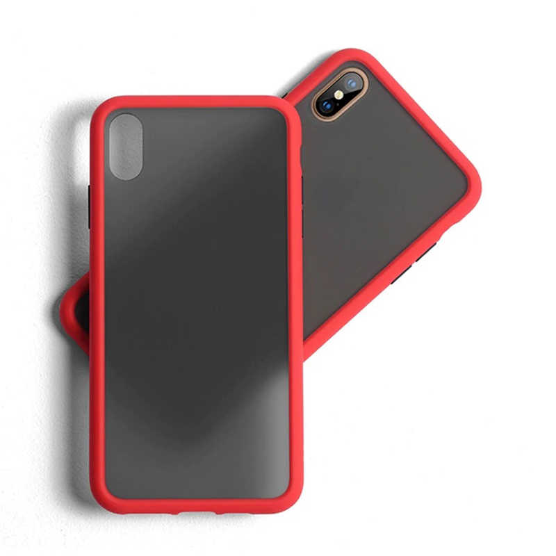 Apple iPhone XS Max 6.5 Kılıf Benks Magic Smooth Drop Resistance Kapak - Kırmızı