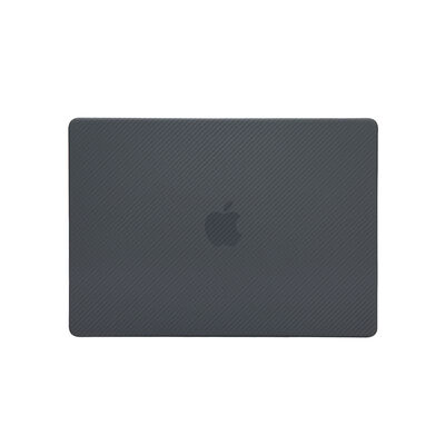 Apple Macbook 13.3' Air 2020 A2337 Zore MSoft Carbon Fiber Tasarımlı Kapak