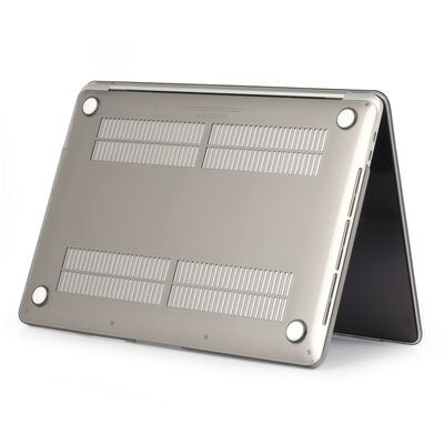 Apple Macbook 13.3' Air 2020 A2337 Zore MSoft Kristal Cover - 5