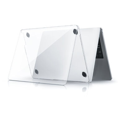 Apple Macbook 13.6' Air 2022 M2 Wiwu Ultra İnce Sararmayan Şeffaf MacBook Crystal iShield Kapak