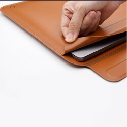 Apple Macbook 14.2' 2021 Wiwu Macbook Skin Pro Portable Stand Kılıf - 15