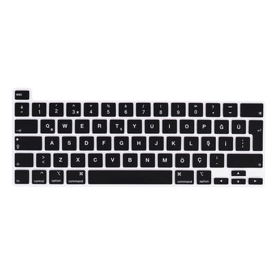 Apple Macbook 16' Touch Bar A2141 Zore Klavye Koruyucu Silikon Ped