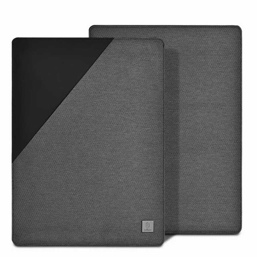 Apple MacBook 16' Touch Bar Wiwu Blade Sleeve Laptop Kılıf - Gri