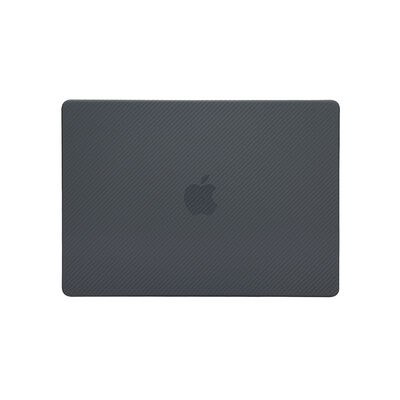 Apple Macbook 16.2' 2021 A2485 Zore MSoft Carbon Fiber Tasarımlı Kapak