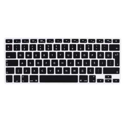 Apple Macbook Air 13' 2017 A1466 Zore Klavye Koruyucu Silikon Ped - 3