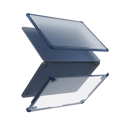 Apple Macbook Neo 13’ A3404 Skinarma Vibron Serisi Klipsli Kurulum Özellikli Kapak - 3
