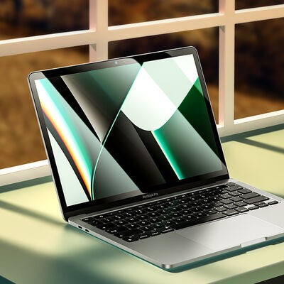 Apple Macbook Pro 16.2 2023 A2780 Benks AR (Anti Reflective) Yansıma Önleyici Ekran Koruyucu - 2
