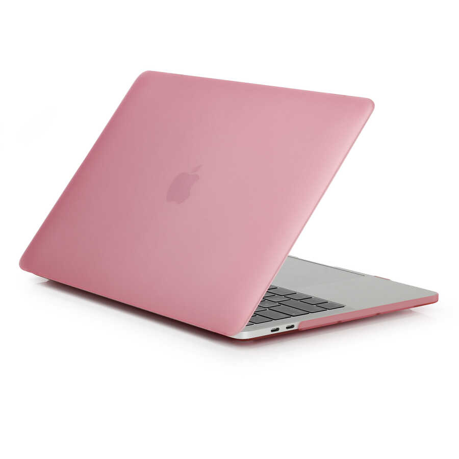 Apple Macbook Pro 16.2 2023 A2780 Zore MSoft Mat Kapak - Pembe