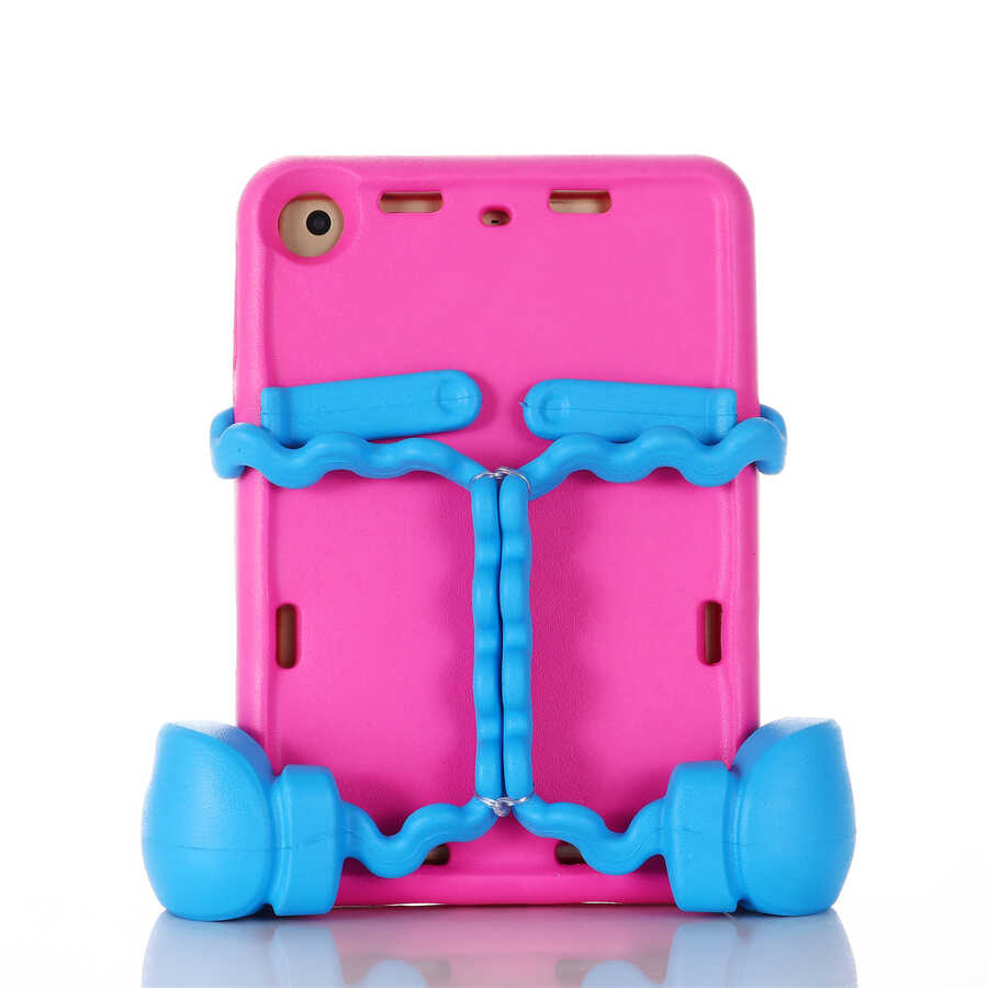 Apple Mini 5 Zore Eva Boxer Tablet Silikon - Pembe Koyu