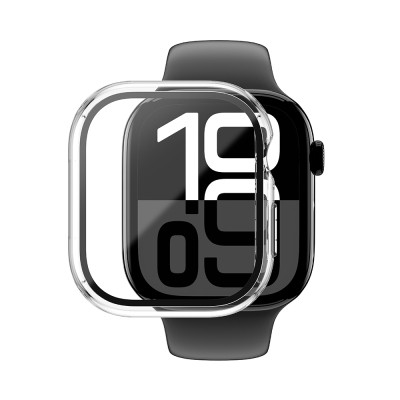 Apple Watch 10 42mm Amazingthing Radix Minimal FullGuard Hard PC Case and Screen Protector - 4