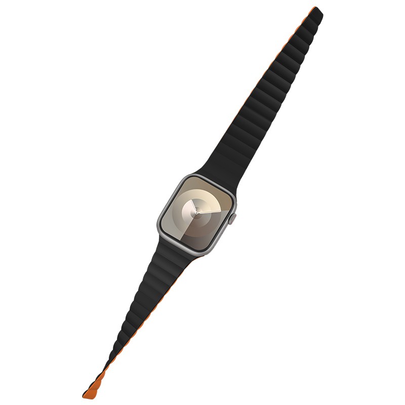 Apple Watch 10 42mm Benks Magnetic Snap On Silicone Strap - 6